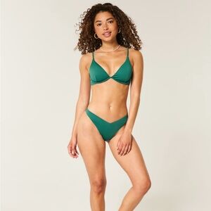 Hollister Emerald Green Women's Swim bikini